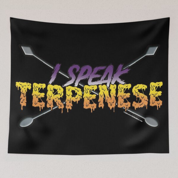 Item preview, I speak Terpenese Young Terps Dark Purple Gradient Terpene Dab Art designed and sold by YomeHayin.