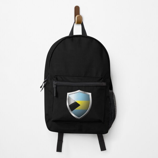 Item preview, Strong Bahamas Flag Shield Country designed and sold by HelloFromAja.