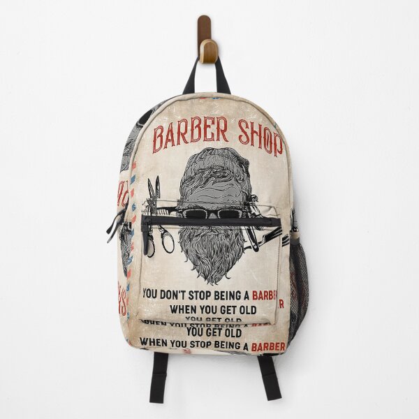 Item preview, Barber shop you don't stop being a barber when you get old you get old when you stop being a barber designed and sold by SaoirseNeid.