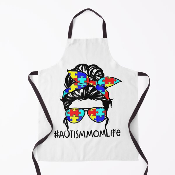 Item preview, Autism Mom Life Messy Bun Sunglasses Bandana Mother s Day designed and sold by Chad6438.