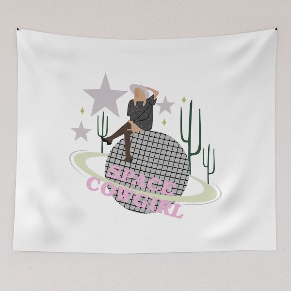 Item preview, Space CowGirl designed and sold by Moeez Javed.