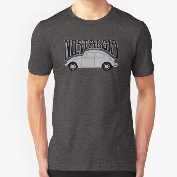 Nostagia - VW Beetle Slim Fit T-Shirt