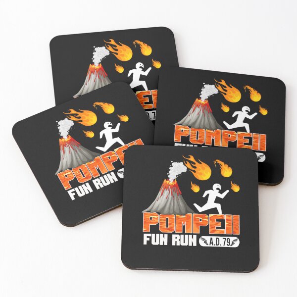 Item preview, Pompeii Fun Run 79 AD  Funny Volcano Running designed and sold by ChristinaMauri.