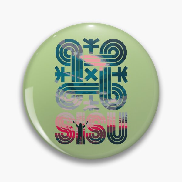 Artikelvorschau, Sisu Finnisch Suomi Finnland Hannunvaakuna Symbol Su entworfen und verkauft von GrooBuas.