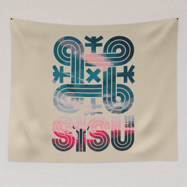 Item preview, Sisu Finnish Suomi Finland Hannunvaakuna Symbol Su designed and sold by GrooBuas.