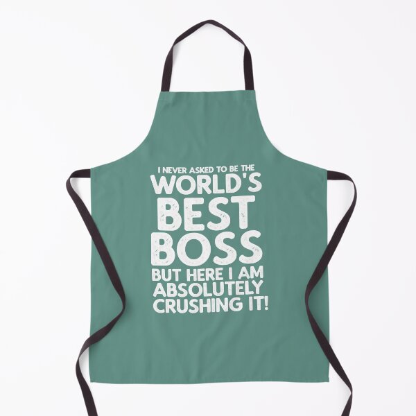 Item preview, The World's Best Boss Absolutely Crushing It! designed and sold by GrooBuas.