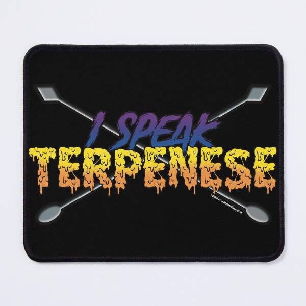 Item preview, I speak Terpenese Young Terps Dark Purple and dark Blue Gradient Terpene Dab Art designed and sold by YomeHayin.