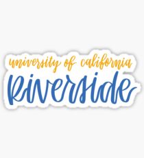 UC Riverside Sticker