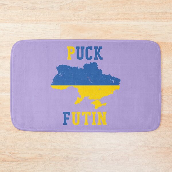 Item preview, We Stand By Urkraine Peace Puck Futin No war designed and sold by GrooBuas.