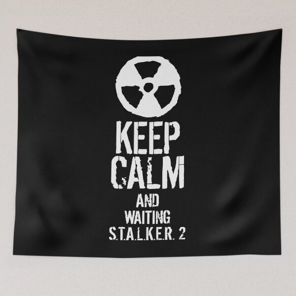Item preview, Keep calm and waiting STALKER 2  designed and sold by RebekahShin.
