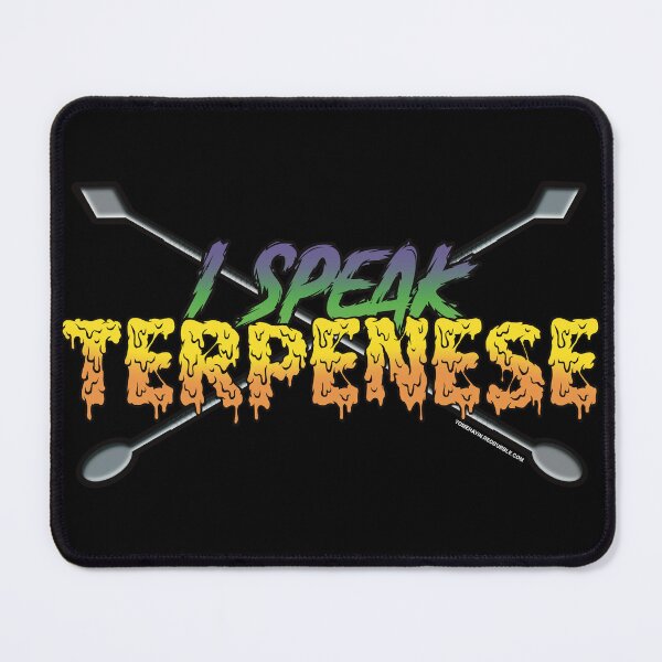 Item preview, I speak Terpenese Young Terps Dark Purple and light green Gradient Terpene Dab Art designed and sold by YomeHayin.