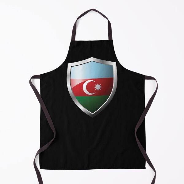 Item preview, Strong Azerbaijan Flag Shield Country designed and sold by HelloFromAja.