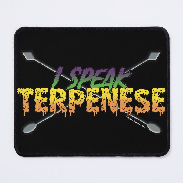 Item preview, I speak Terpenese Young Terps Dark Purple and dark green Gradient Terpene Dab Art designed and sold by YomeHayin.