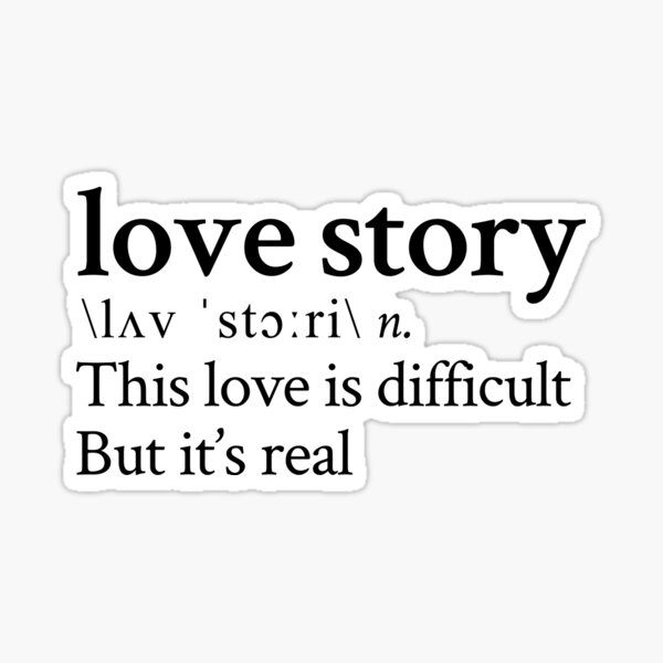 "Love Story by Taylor Swift" Sticker by StickTheSong | Redbubble