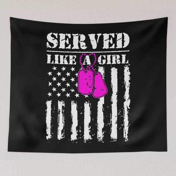 Item preview, Served Like a Girl designed and sold by NicholasGandhi.