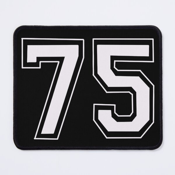 Item preview, Sport Number 75 White designed and sold by Maelyn-Couch.