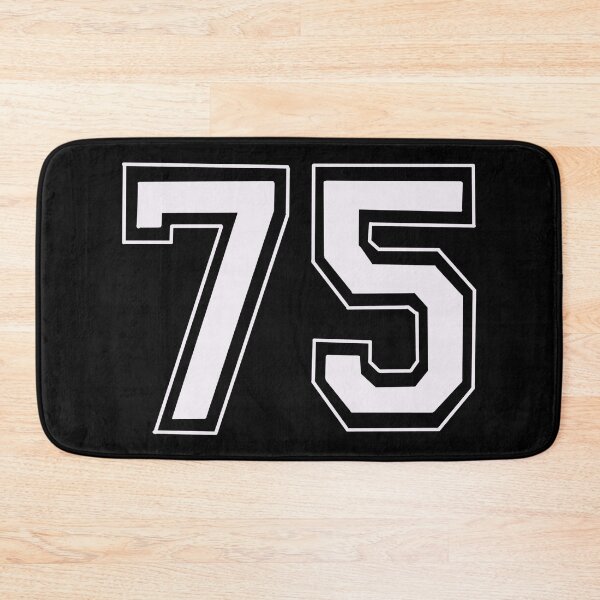Item preview,  Sport Number 75 White  designed and sold by Maelyn-Couch.