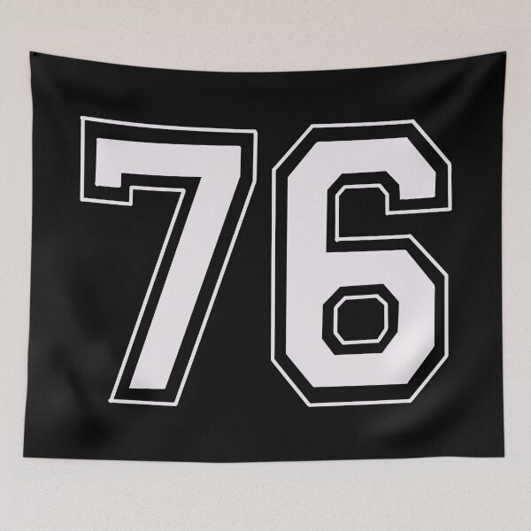 Item preview, Sport Number 76 White  designed and sold by Maelyn-Couch.