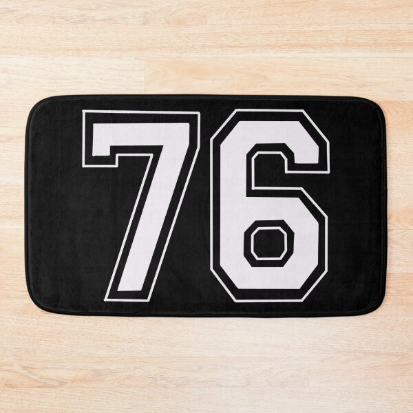 Item preview, Sport Number 76 White  designed and sold by Maelyn-Couch.