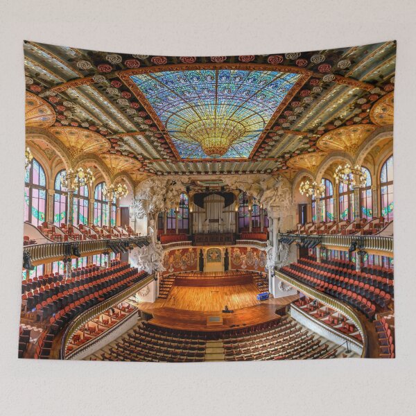Item preview, The Palau de la Musica Catalana in Barcelona, Spain designed and sold by mitzobs.