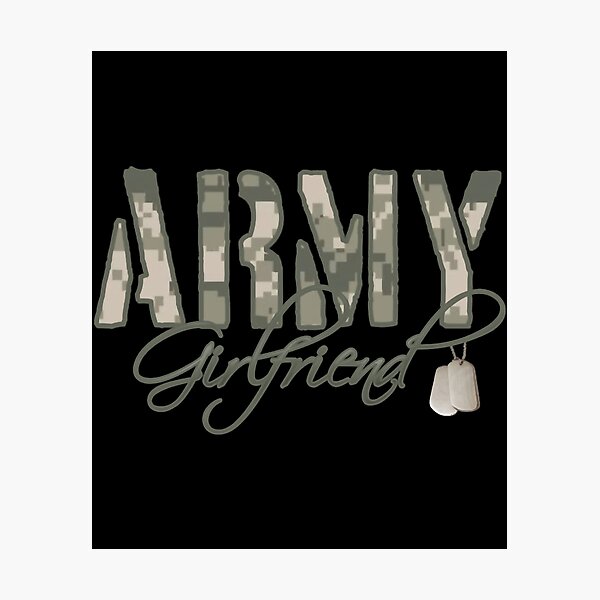 Item preview, Army Girlfriend- Dog Tags designed and sold by ErlingPuskas.