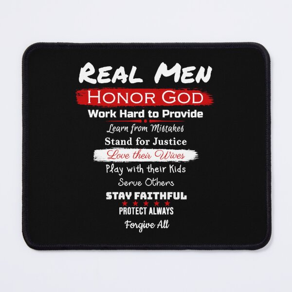 Item preview, Real Men Christian Dad's Super List designed and sold by NicholasGandhi.