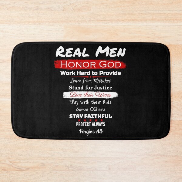 Item preview, Real Men Christian Dad's Super List designed and sold by NicholasGandhi.