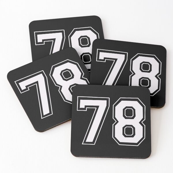 Item preview,  Sport Number 78 White  designed and sold by Maelyn-Couch.