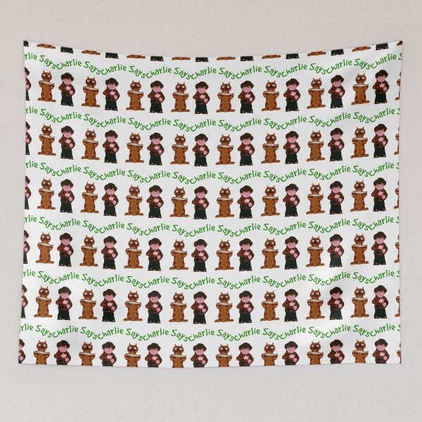 Item preview, Charlie Says 70s Retro Cartoon   designed and sold by VINTAGEYOUTUNE.