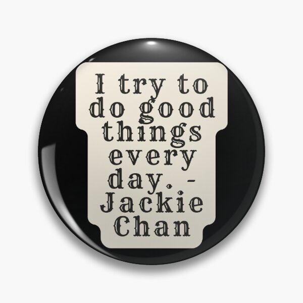 Item preview, Jackie Chan Quotes  designed and sold by Echo Aesthetics.