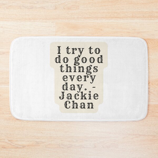 Item preview, Jackie Chan Quotes  designed and sold by Echo Aesthetics.