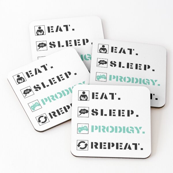 Item preview, Eat Sleep Prodigy Repeat prodigy math game        designed and sold by VINTAGEYOUTUNE.