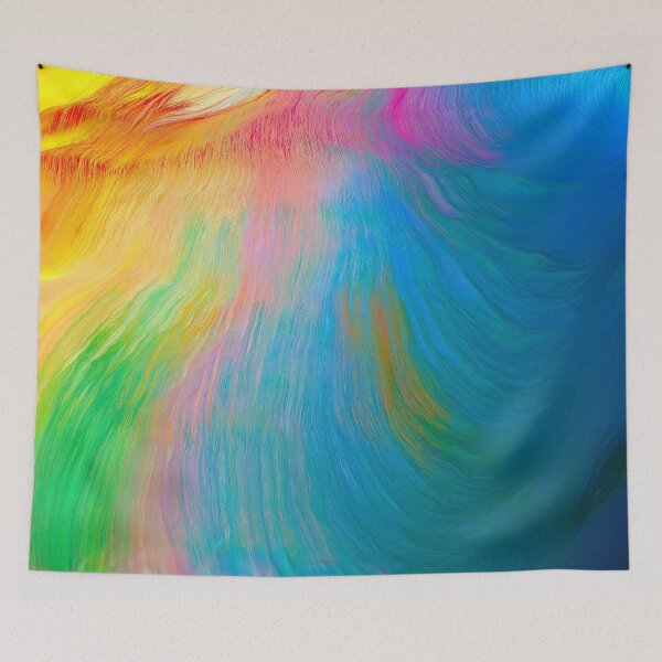 Aperçu de l'œuvre Jupiter Clouds Résumé Generative Painting créée et vendue par Jim Plaxco.