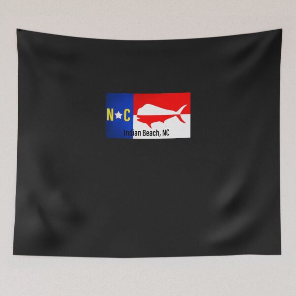 Item preview, Indian Beach NC Sticker designed and sold by DieterLohmann.