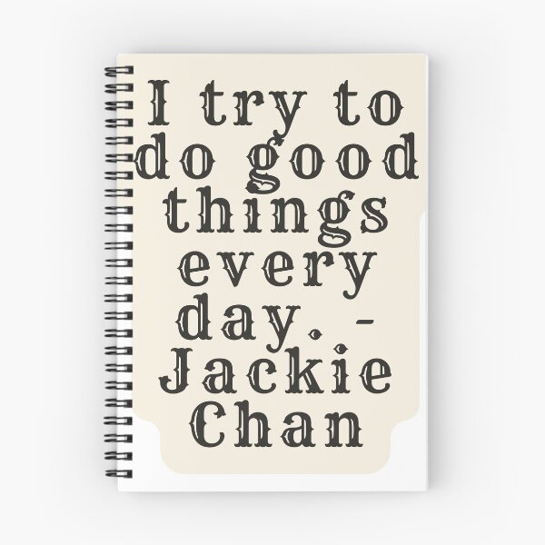 Item preview, Jackie Chan Quotes  designed and sold by Echo Aesthetics.