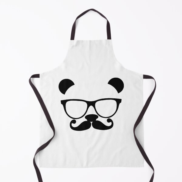 Item preview, Panda with glasses and mustache designed and sold by ErlingPuskas.