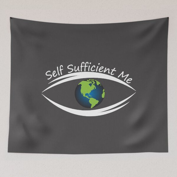 Item preview, Self Sufficient Me Logo Large designed and sold by ErlingPuskas.