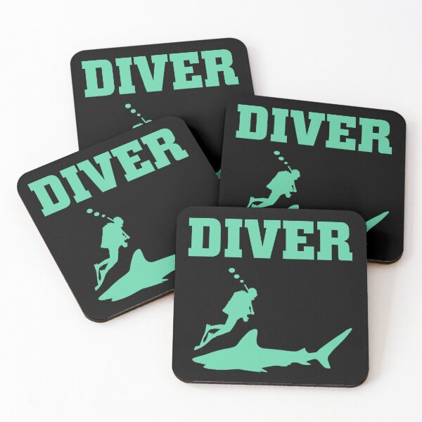 Item preview, Diver (green color) designed and sold by lisaberton.