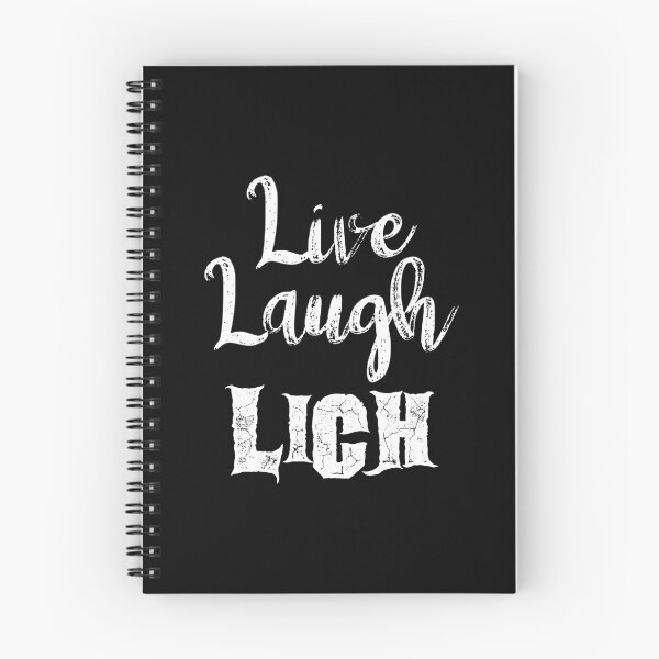 Item preview, Live, Laugh, Lich Parody White designed and sold by WPahat.
