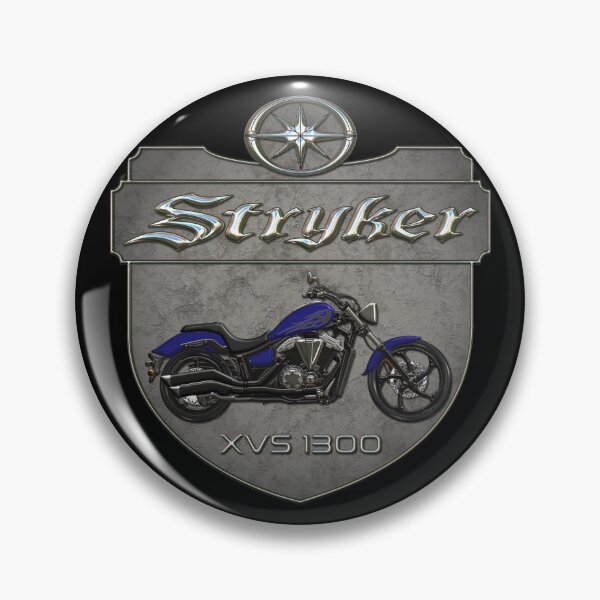 Item preview, Concrete Shield Stryker XVS1300 Blue 2 designed and sold by KlaraBubble.