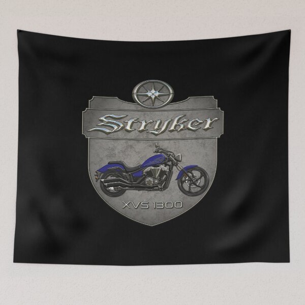 Item preview, Concrete Shield Stryker XVS1300 Blue 2 designed and sold by KlaraBubble.