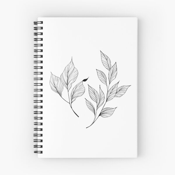 Item preview, botany tattoo sketch - beautiful twig plant. Botanical element template for graphic design, wedding decor, textiles, souvenir gift, stationery print designed and sold by Sunshine2504.