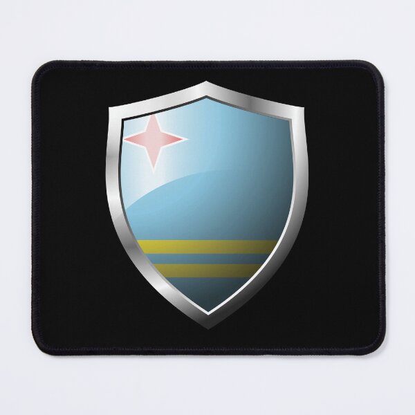 Item preview, Strong Aruba Flag Shield Country designed and sold by HelloFromAja.