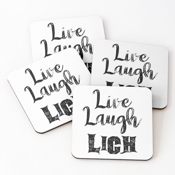 Item preview, Live, Laugh, Lich Parody Black designed and sold by WPahat.