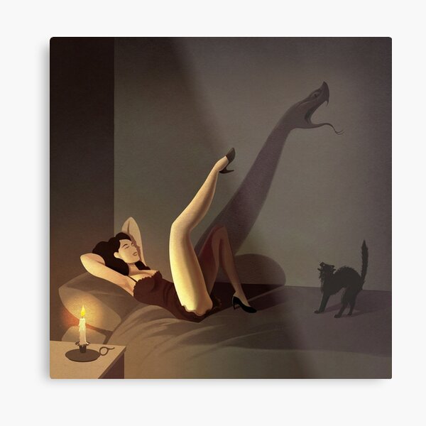 Killer Leg Metal Print
