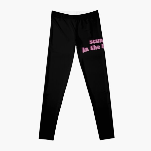 Victoria Secret Pink Yoga Full Length Legging Side Stripe Logo Black/White  S NWT