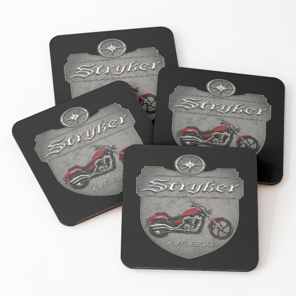 Item preview, Concrete Shield Stryker XVS1300 Red 1-2 designed and sold by KlaraBubble.