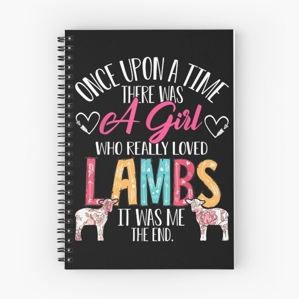 Item preview, There Was A Girl Who Really Loved Lambs Sheep Lover Gifts designed and sold by ChristinaMauri.
