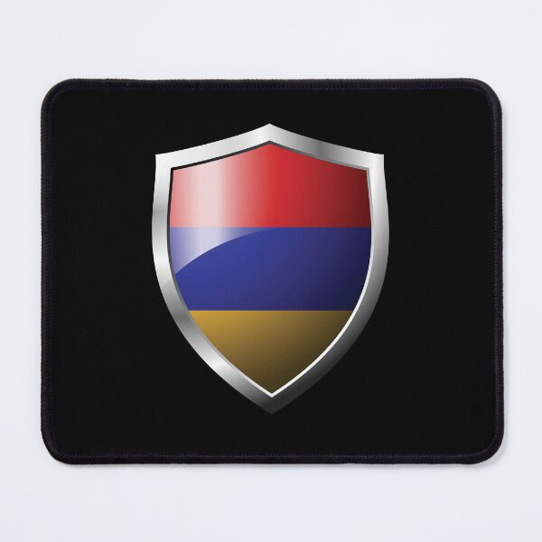 Item preview, Strong Armenia Flag Shield Country designed and sold by HelloFromAja.