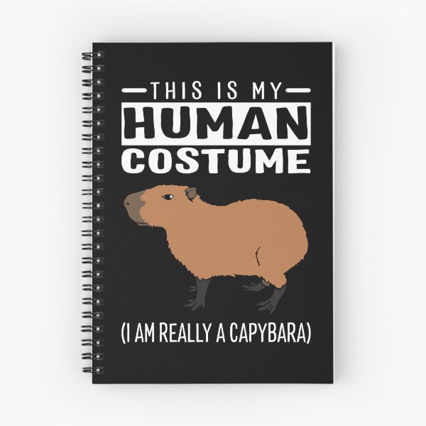 Item preview, This Is My Human Costume I Am Really A Capybara designed and sold by ChristinaMauri.